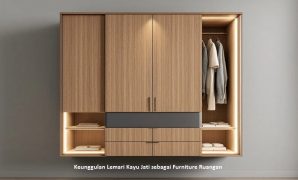 Lemari Kayu Jati
