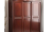 Lemari 3 Pintu Sliding Kayu Jati, Solusi Penyimpanan Stylish dan Tahan Lama