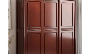 Lemari 3 Pintu Sliding Kayu Jati, Solusi Penyimpanan Stylish dan Tahan Lama